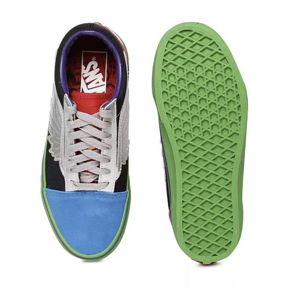 Avengers VANS Marvel Captain America Off The Wall Mens 11 New Box FAST SHIP